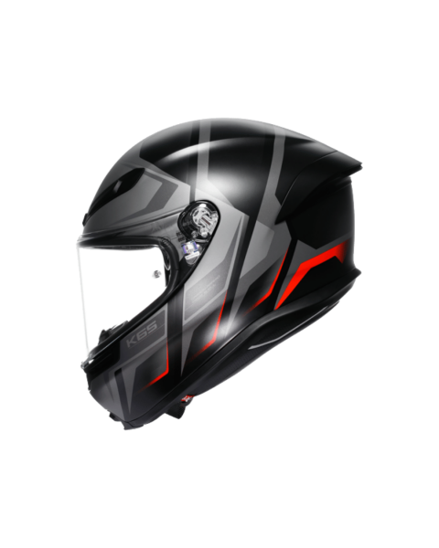 AGV K6 S KARVE MATT - BLACK / GREY / RED