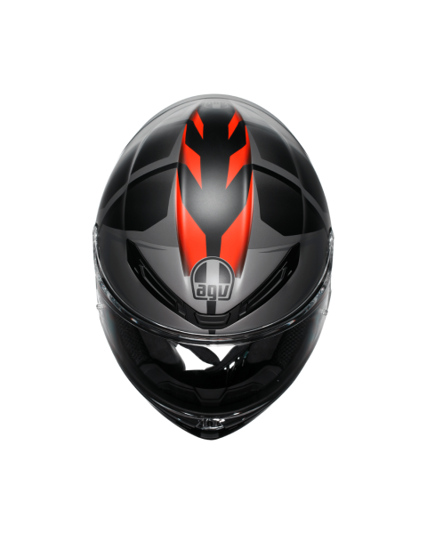 AGV K6 S KARVE MATT - BLACK / GREY / RED