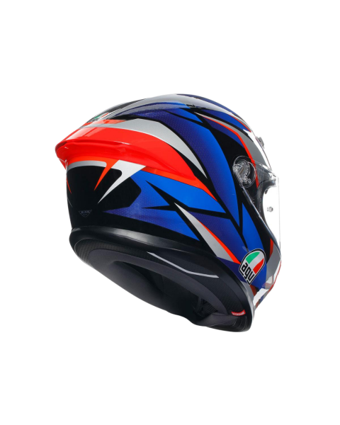 AGV K6 S SLASHCUT - BLACK / BLUE / RED