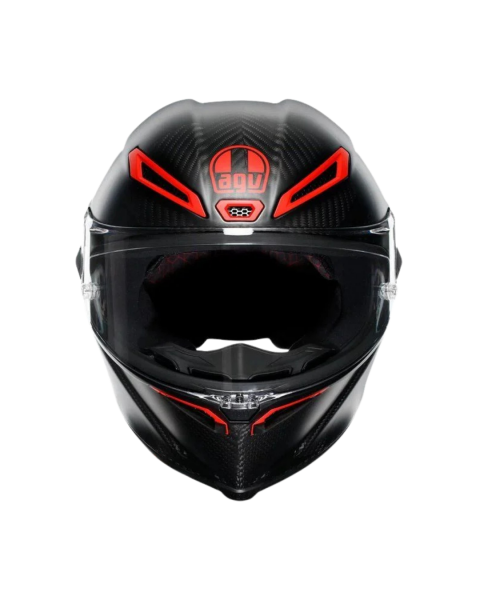 AGV PISTA GP RR INTREPIDO MATT - CARBON / BLACK / RED