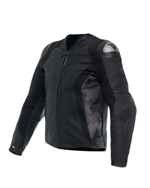 DAINESE AVRO 5 DERİ ERKEK MONT - BLACK / ANTHRACITE