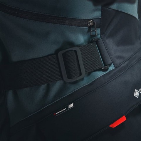 DAINESE CARVE MASTER 3 GORE-TEX ERKEK MONT - BLACK / EBONY / LAVA / RED