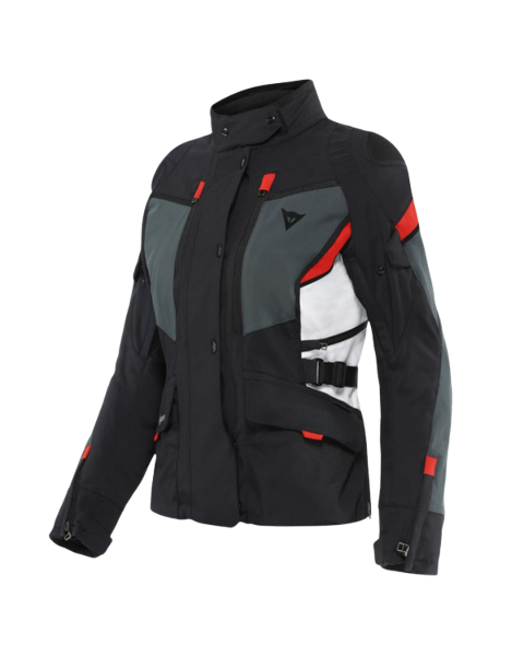 DAINESE CARVE MASTER 3 GORE-TEX KADIN MONT - BLACK / EBONY / LAVA-RED