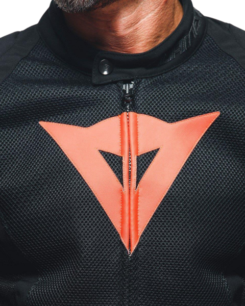DAINESE ENERGYCA AIR TEKSTİL ERKEK MONT - BLACK / FLUO-RED