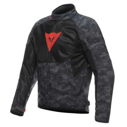 DAINESE IGNITE AIR ERKEK MONT - CAMO GRAY / BLACK / FLUO RED