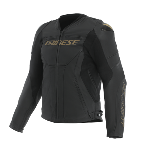 DAINESE RACING 5 DERİ ERKEK MONT - BLACK / GOLD