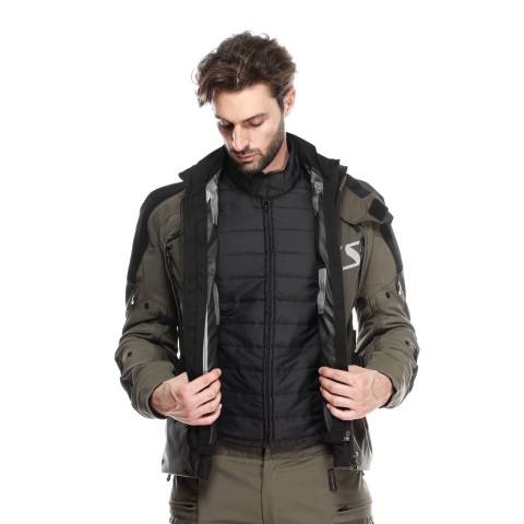 DAINESE SPRINGBOK 3L ABSOLUTESHELL ERKEK MONT - TARMAC / BLACK