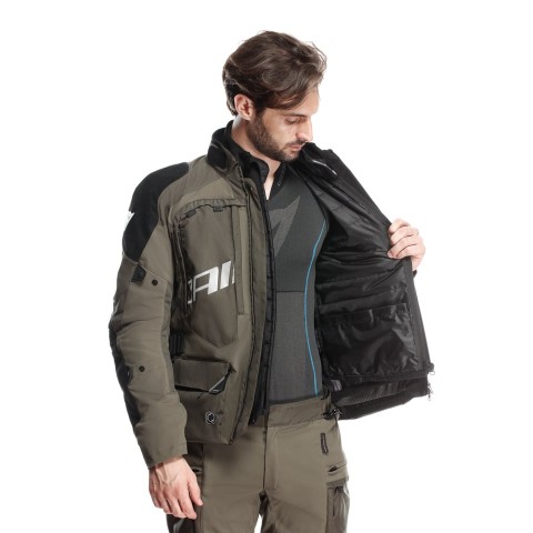 DAINESE SPRINGBOK 3L ABSOLUTESHELL ERKEK MONT - TARMAC / BLACK