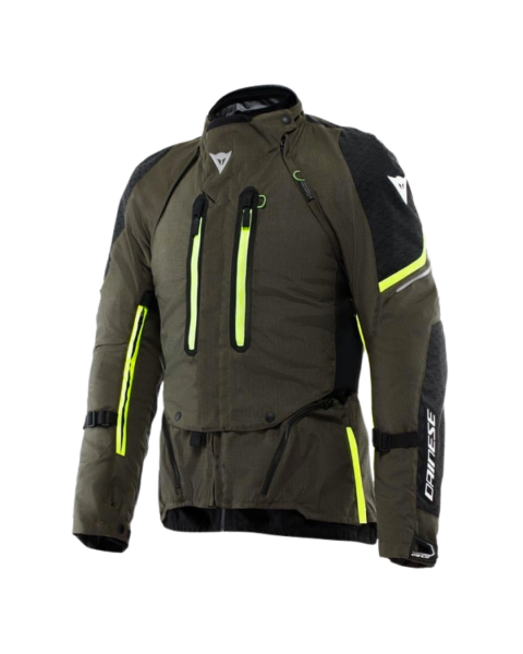 DAINESE SUPER ADVENTURE ABSØLUTESHELL ERKEK MONT - TARMAC / BLACK / FLUO YELLOW