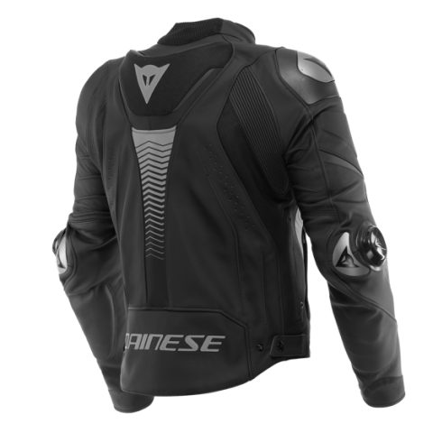 DAINESE SUPER SPEED 4 DERİ ERKEK MONT - BLACK / MATT CHARCOAL / GRAY