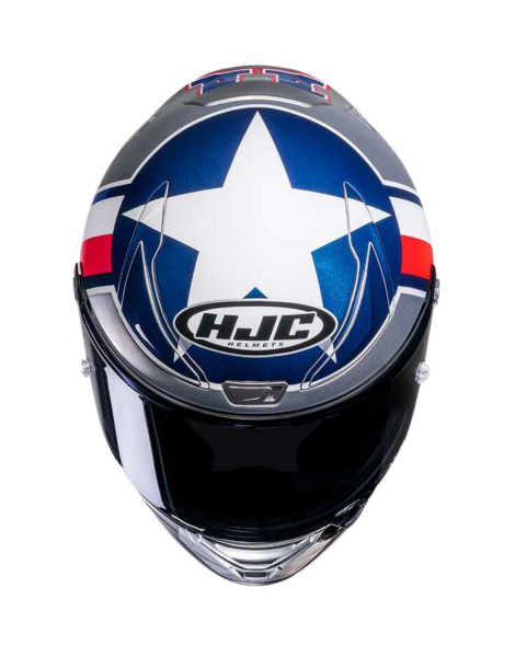 HJC RPHA 1 BEN SPIES SILVERSTAR MC21