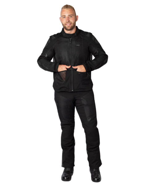 IXS TOURSTER-BIGAIR 1.0 ERKEK PANTOLON - BLACK