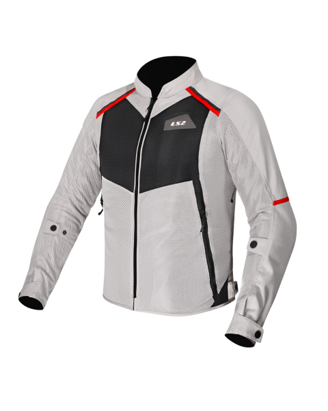 LS2 BREEZE KADIN MONT - GREY / BLACK / RED