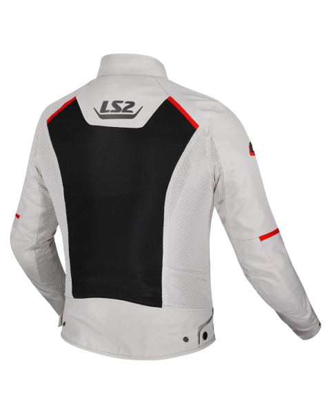 LS2 BREEZE KADIN MONT - GREY / BLACK / RED