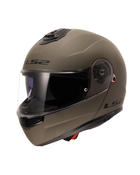 LS2 FF908 STROBE 2 - SOLID MATT SAND AND OLIVE