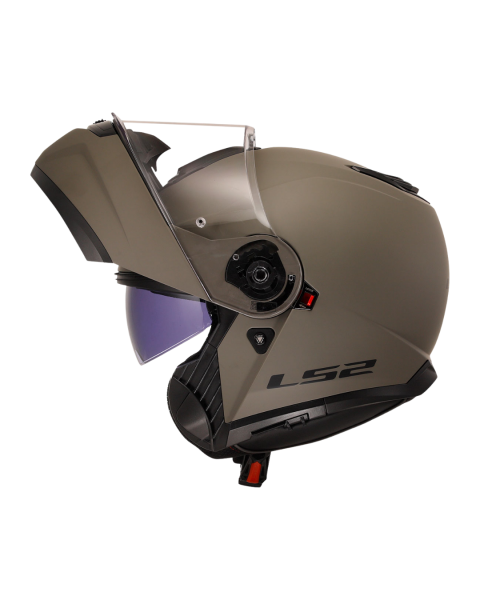 LS2 FF908 STROBE 2 - SOLID MATT SAND AND OLIVE