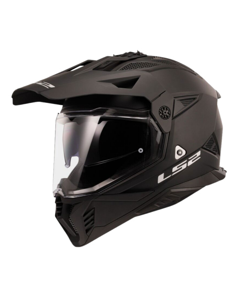 LS2 MX702 PIONEER 2 - SOLID MATT BLACK