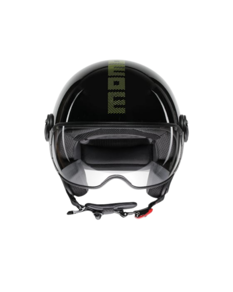 MOMODESIGN FGTR CLASSIC STRIPES - BLACK / YELLOW FLUO