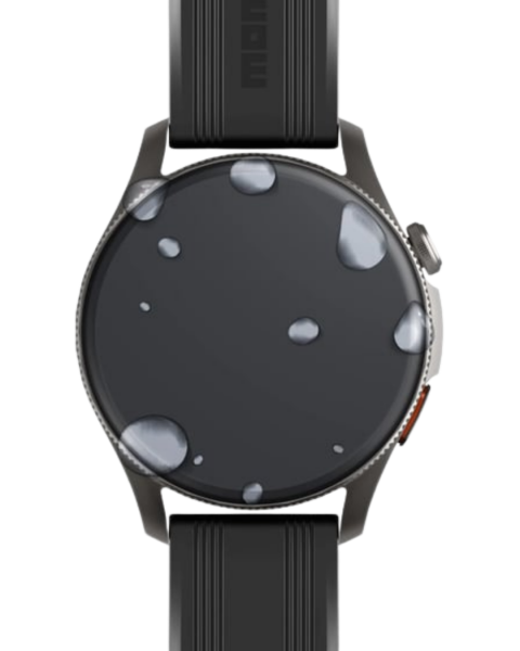 MOMODESIGN ZERO BLACK BT SMART WATCH - BLACK