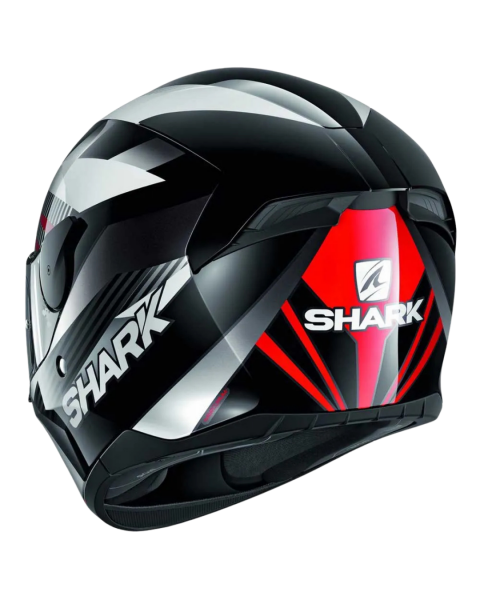 SHARK D-SKWAL 2 MERCURIUM - BLACK / WHITE / RED