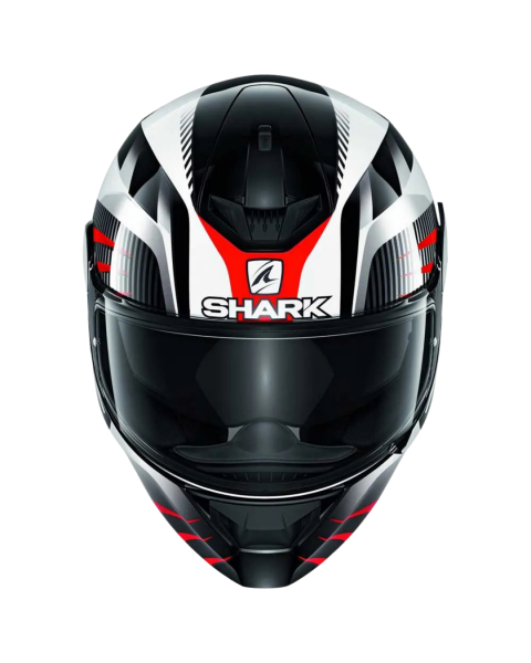 SHARK D-SKWAL 2 MERCURIUM - BLACK / WHITE / RED