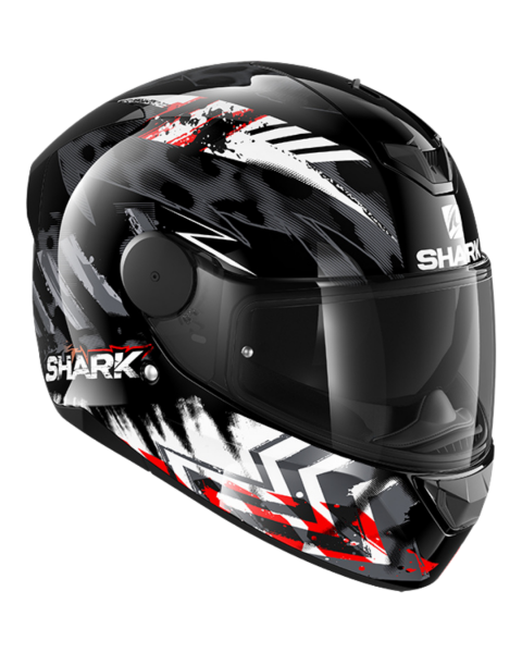 SHARK D-SKWAL 2 PENXA - BLACK / RED / ANTHRACITE