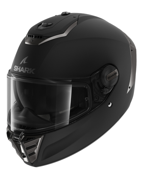 SHARK SPARTAN RS BLANK MAT KMA - BLACK