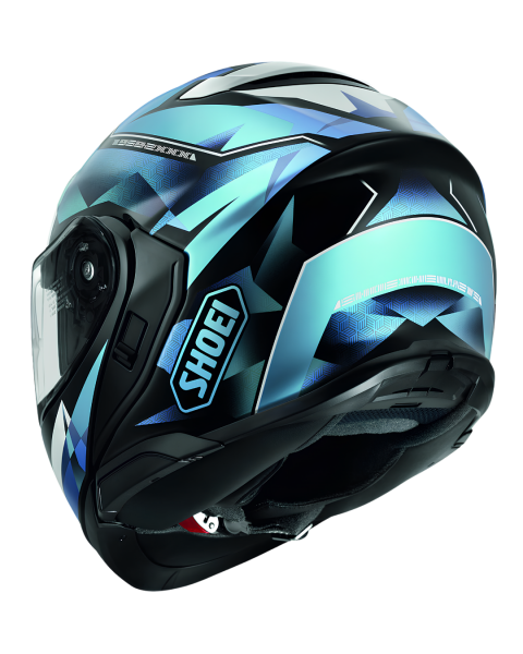 SHOEI NEOTEC 3 FRAGMENTS TC-2 BLUE / BLACK