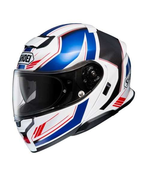 SHOEI NEOTEC 3 GRASP TC-10 BLUE / WHITE