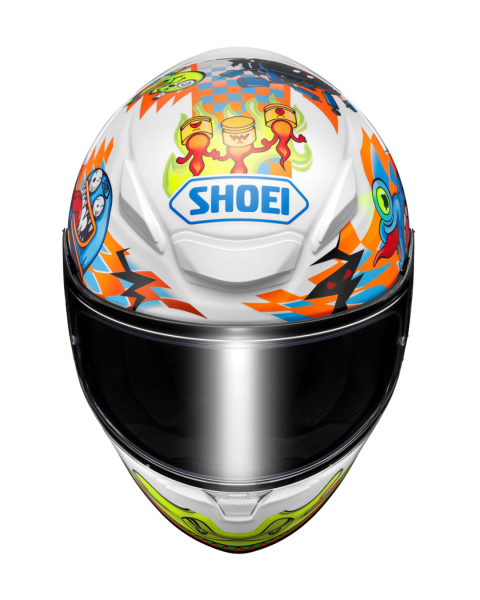 SHOEI NXR 2 YAGYO TC-2 BLUE / ORANGE
