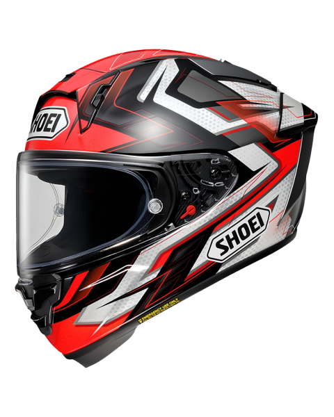 SHOEI X-SPR PRO ESCALATE TC-1 RED / BLACK