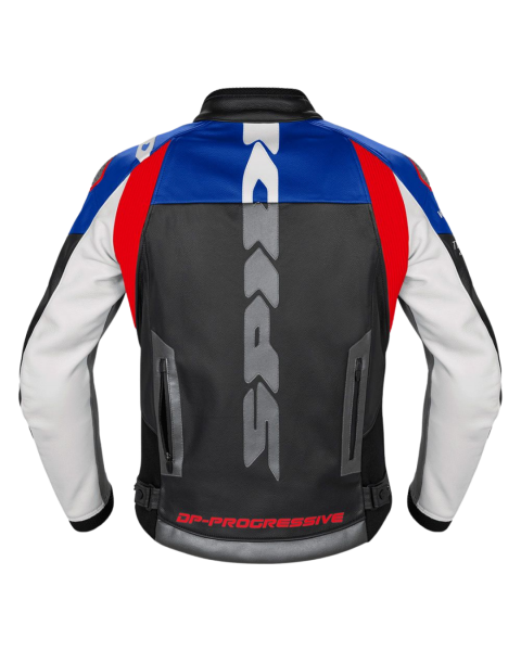 SPIDI DP PROGRESSIVE DERİ ERKEK MONT - BLACK / RED / BLUE
