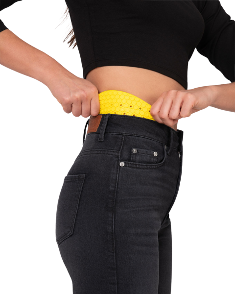 THE BIKER JEANS LUCY BLACK KADIN PANTOLON - CORDURA