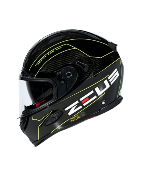 ZEUS ZS-1800B GLOSS CARBON AM8 - FLUO YELLOW