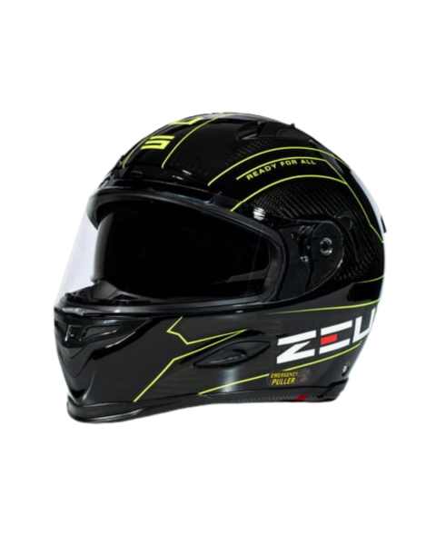 ZEUS ZS-1800B GLOSS CARBON AM8 - FLUO YELLOW