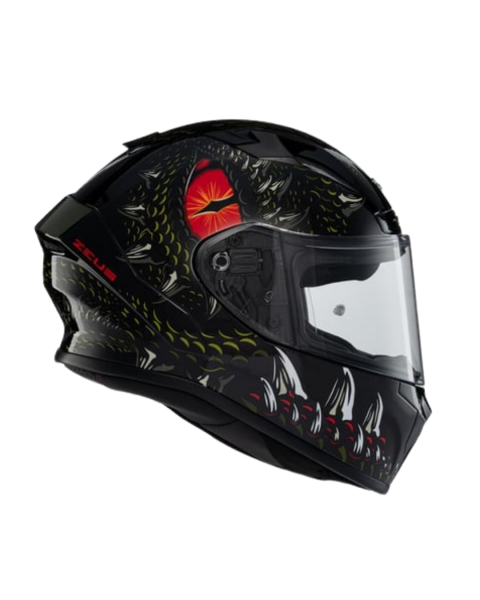 ZEUS ZS-826 - BK24 RED (PINLOCK DAHİL)