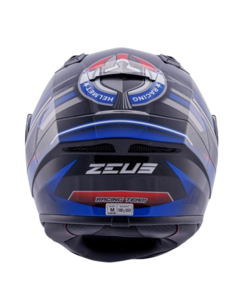 ZEUS ZS-826 - PEARL BLACK BK15 BLUE (PINLOCK DAHİL)