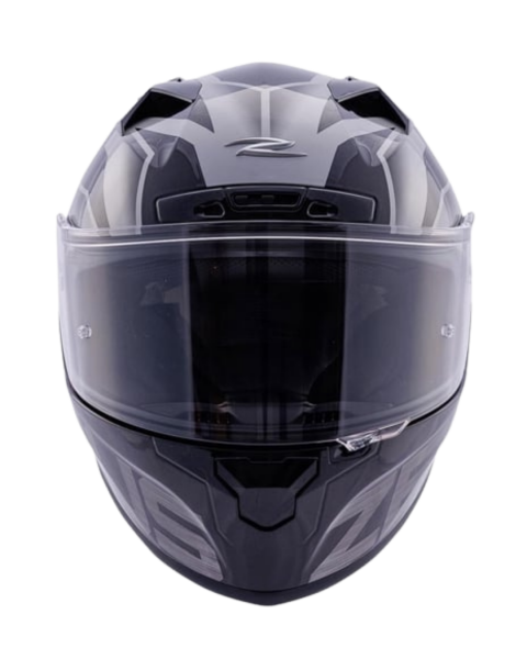 ZEUS ZS-826 - PEARL BLACK BK3 SILVER (PINLOCK DAHİL)