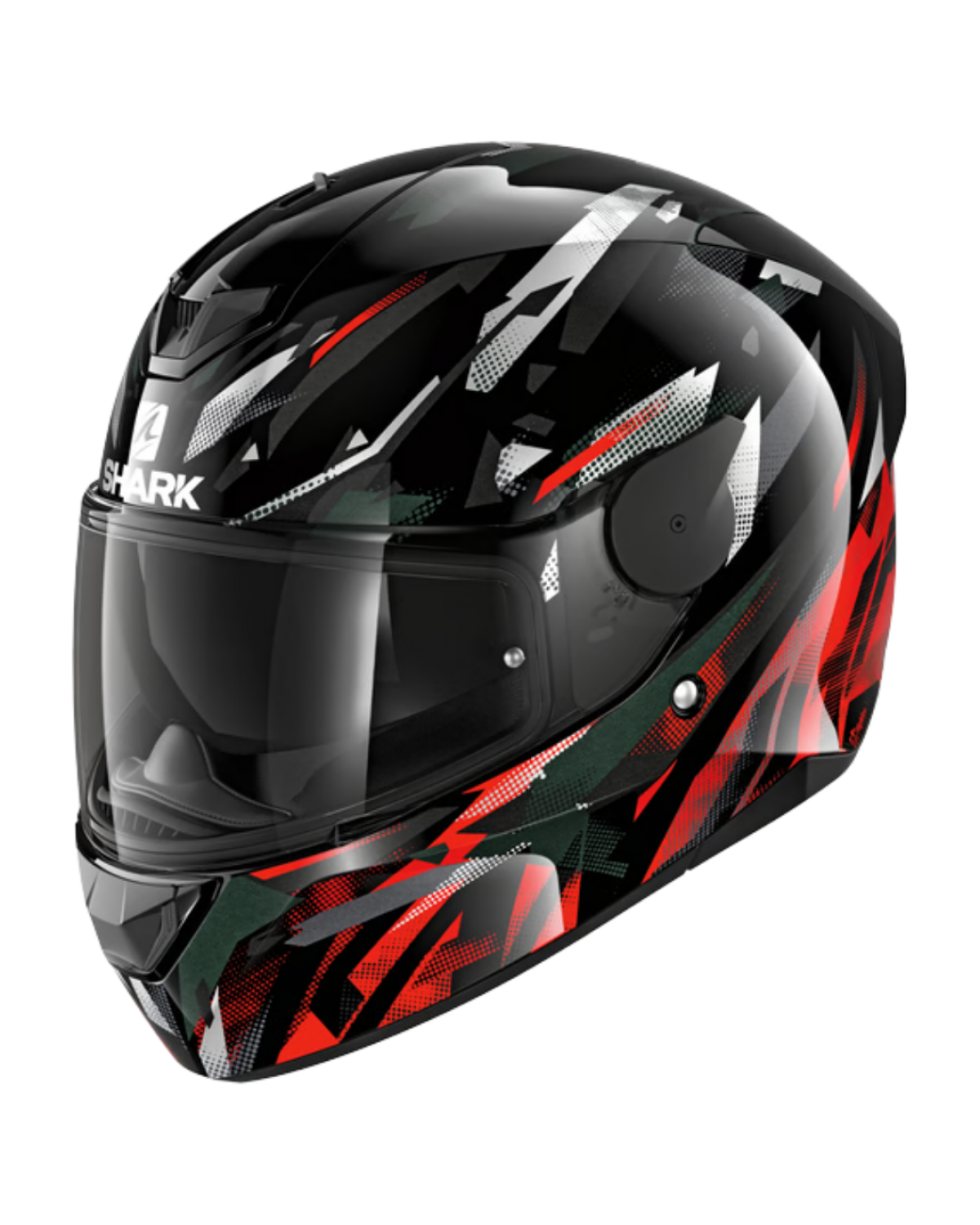 SHARK D-SKWAL 2 KANHJI - BLACK / RED / WHITE SHARK D-SKWAL 2 KANHJI - BLACK / RED / WHITE