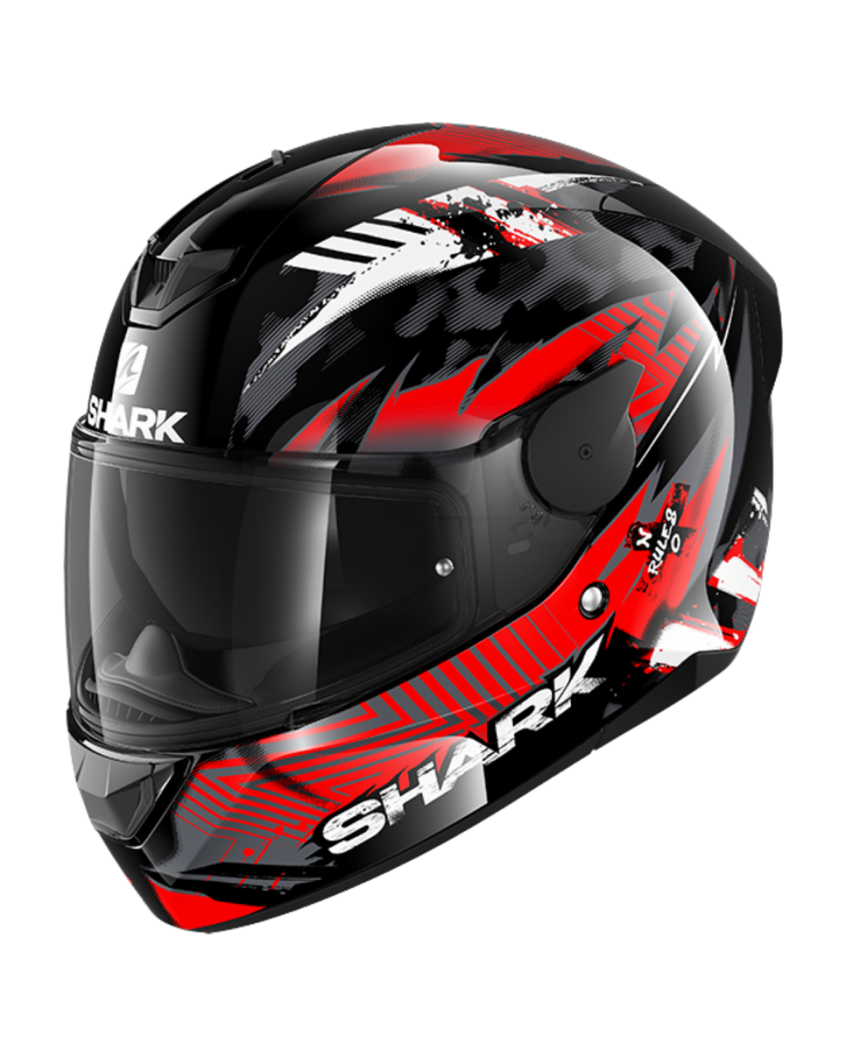 SHARK D-SKWAL 2 PENXA - BLACK / RED / ANTHRACITE