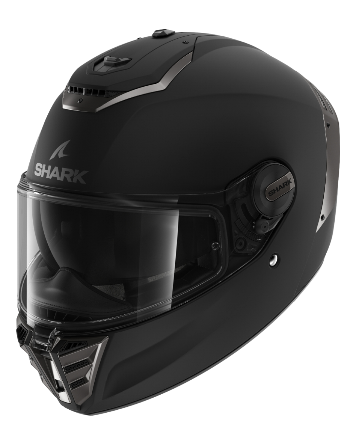 SHARK SPARTAN RS BLANK MAT KMA - BLACK SHARK SPARTAN RS BLANK MAT KMA - BLACK