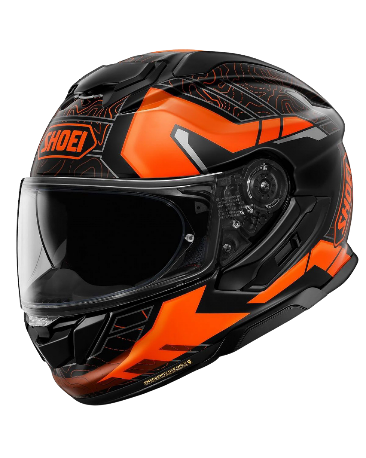 SHOEI GT-AIR 3 HIKE TC-8 BLACK / ORANGE SHOEI GT-AIR 3 HIKE TC-8 BLACK / ORANGE