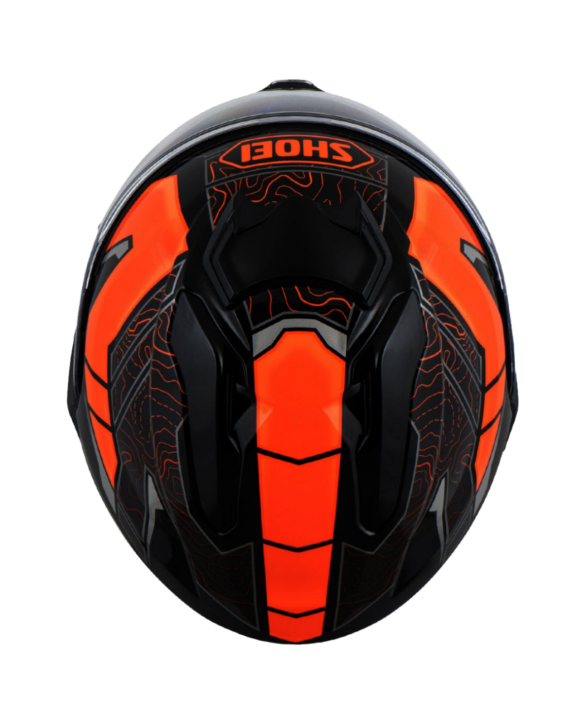 SHOEI GT-AIR 3 HIKE TC-8 BLACK / ORANGE