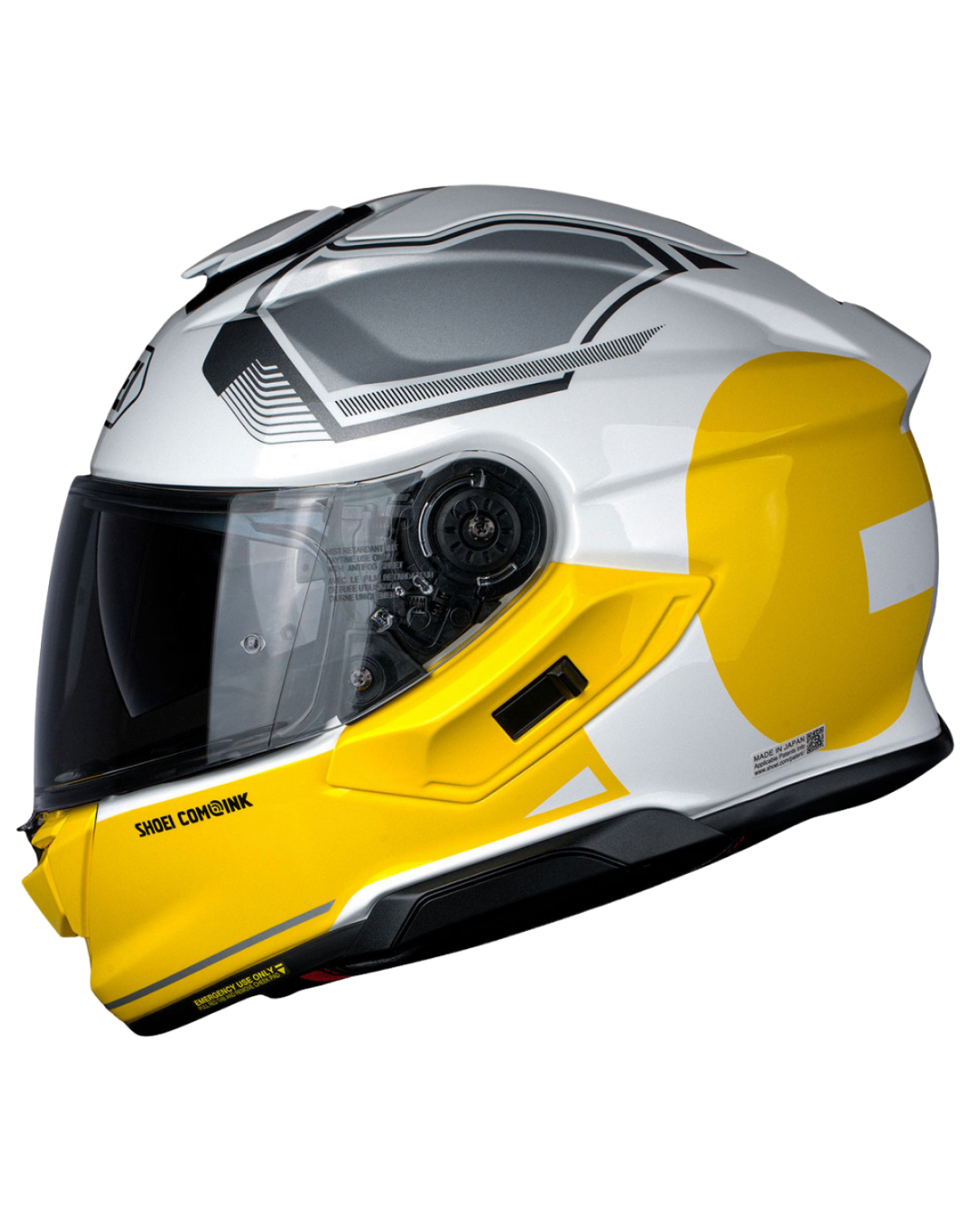 SHOEI GT-AIR 3 MIKE TC-3 YELLOW / WHITE SHOEI GT-AIR 3 MIKE TC-3 YELLOW / WHITE