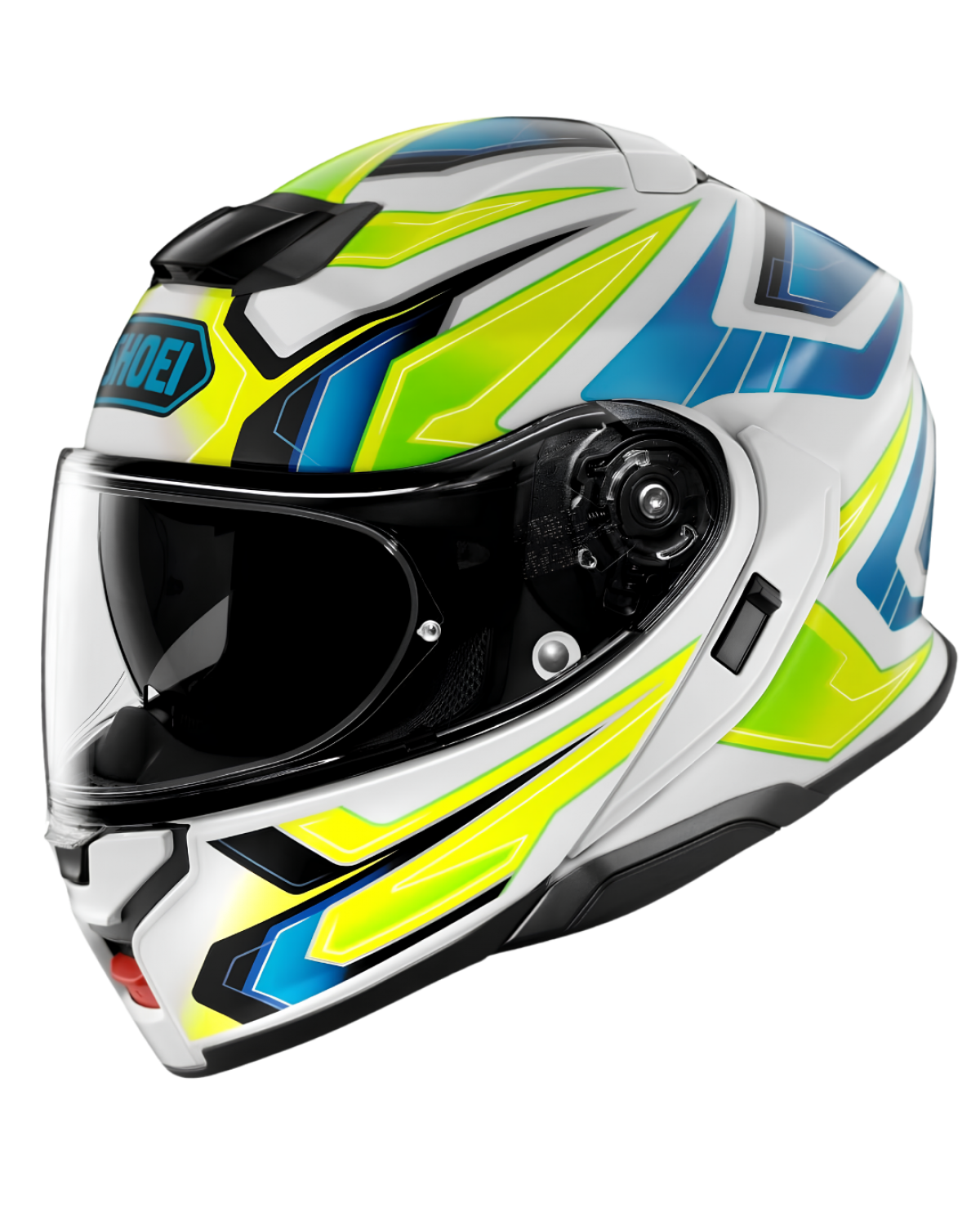 SHOEI NEOTEC 3 ANTHEM TC-3 YELLOW / BLUE SHOEI NEOTEC 3 ANTHEM TC-3 YELLOW / BLUE