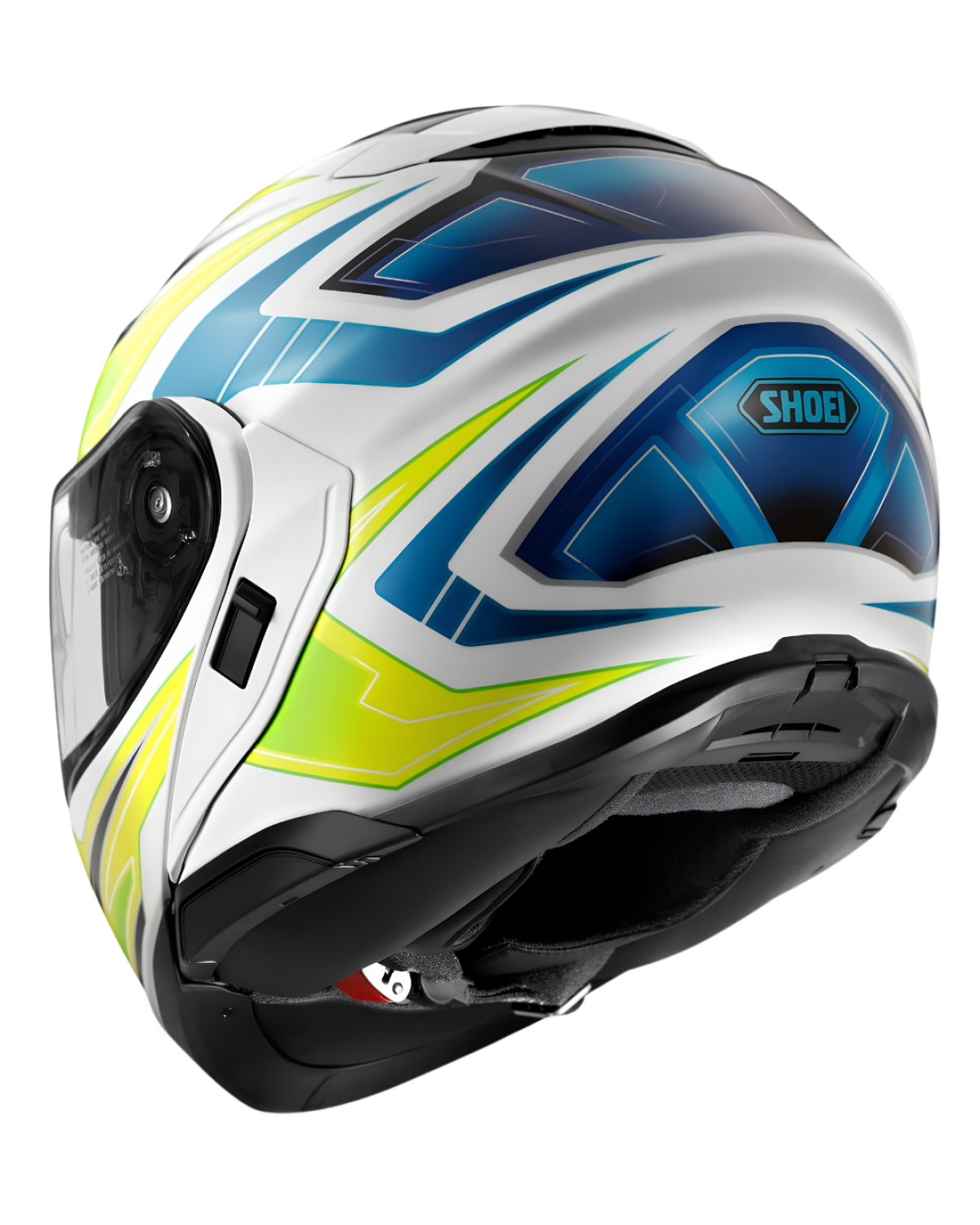 SHOEI NEOTEC 3 ANTHEM TC-3 YELLOW / BLUE