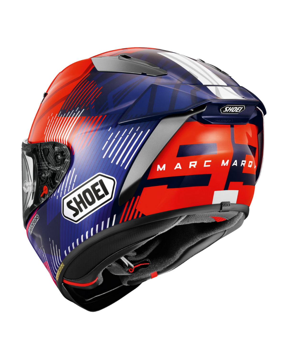 SHOEI X-SPR PRO MARQUEZ 8 TC-1 RED / BLUE SHOEI X-SPR PRO MARQUEZ 8 TC-1 RED / BLUE