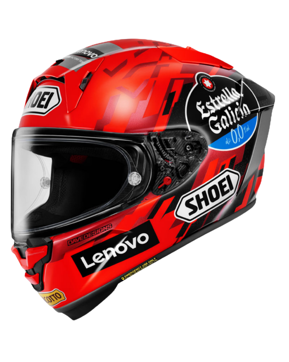SHOEI X-SPR PRO MARQUEZ 9 TC-1 RED / BLACK SHOEI X-SPR PRO MARQUEZ 9 TC-1 RED / BLACK