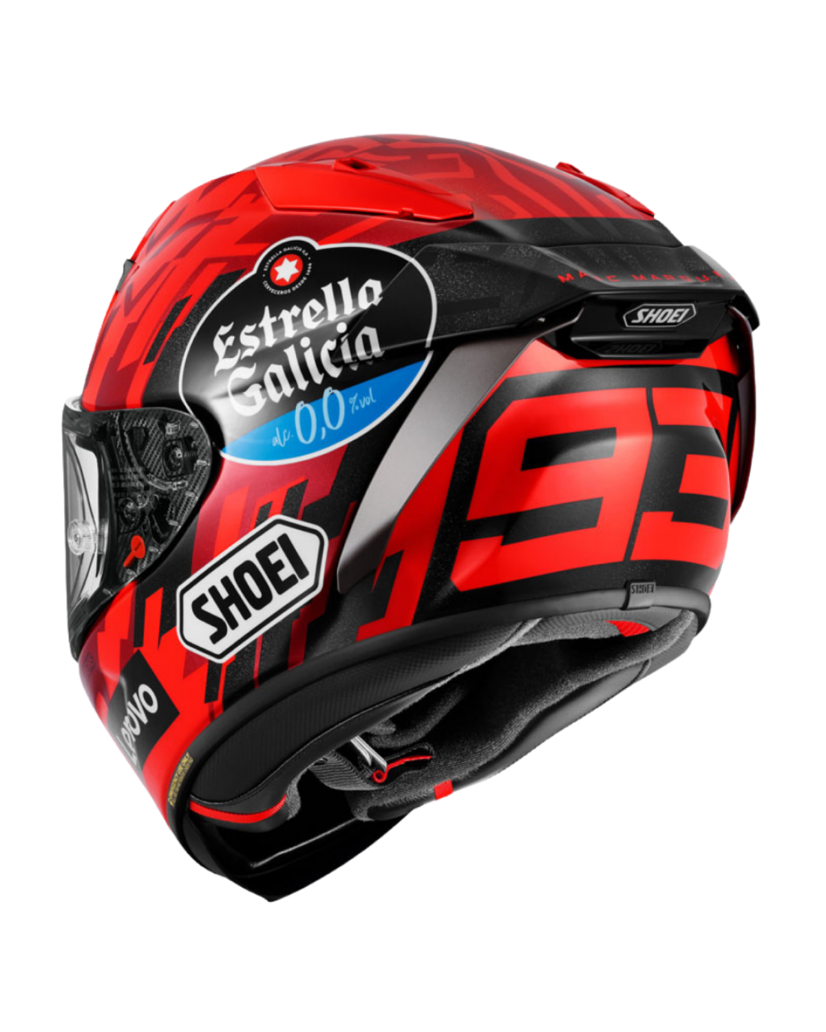 SHOEI X-SPR PRO MARQUEZ 9 TC-1 RED / BLACK