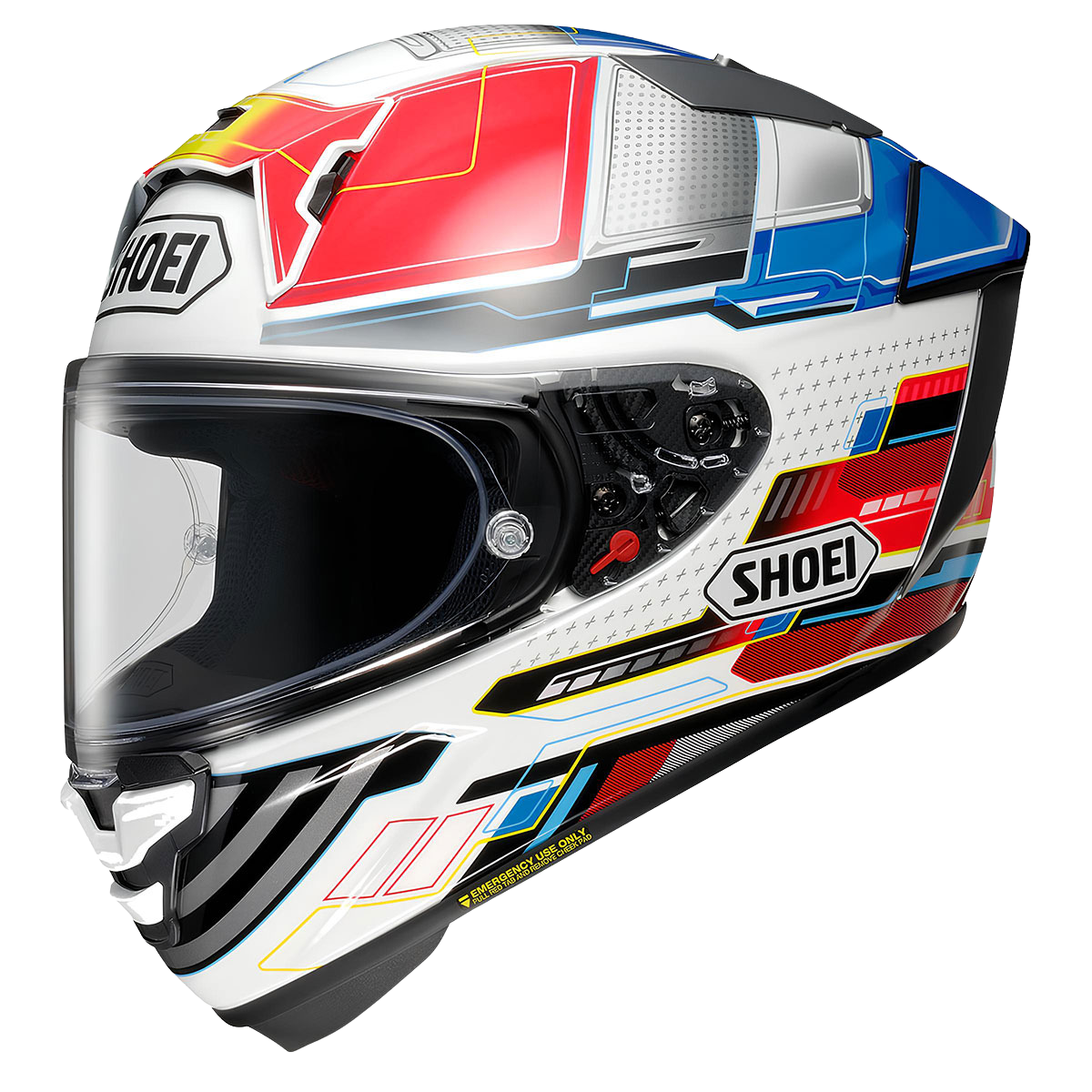 SHOEI X-SPR PRO PROXY TC-10 WHITE / RED